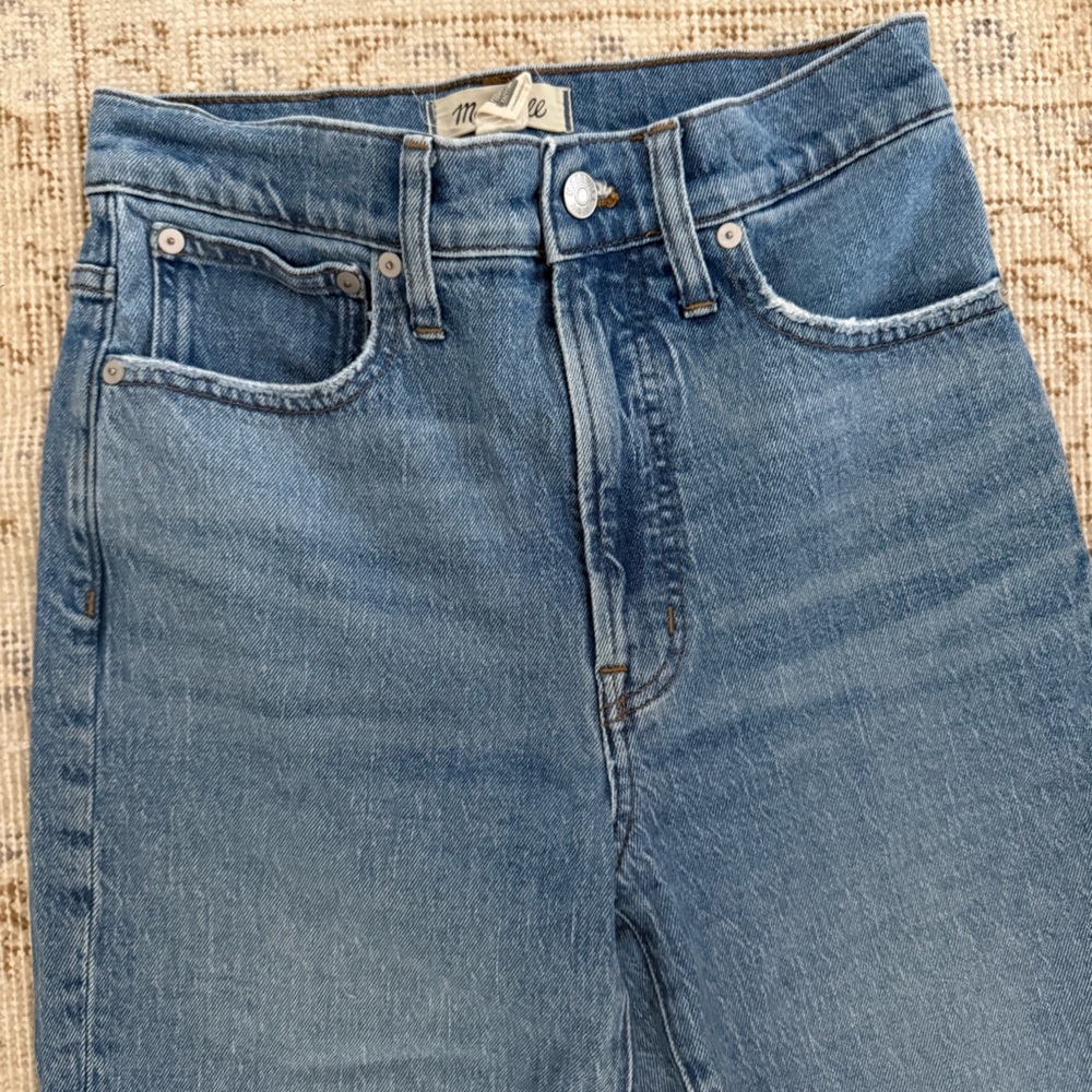 Madewell Women's Blue Jeans - Picture 2 of 5